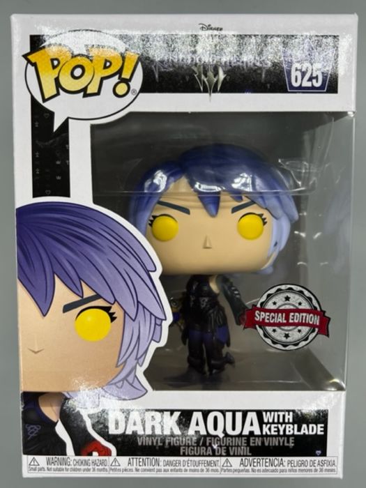 625 Dark Aqua (with Keyblade) Disney Kingdom Hearts III Funko POP