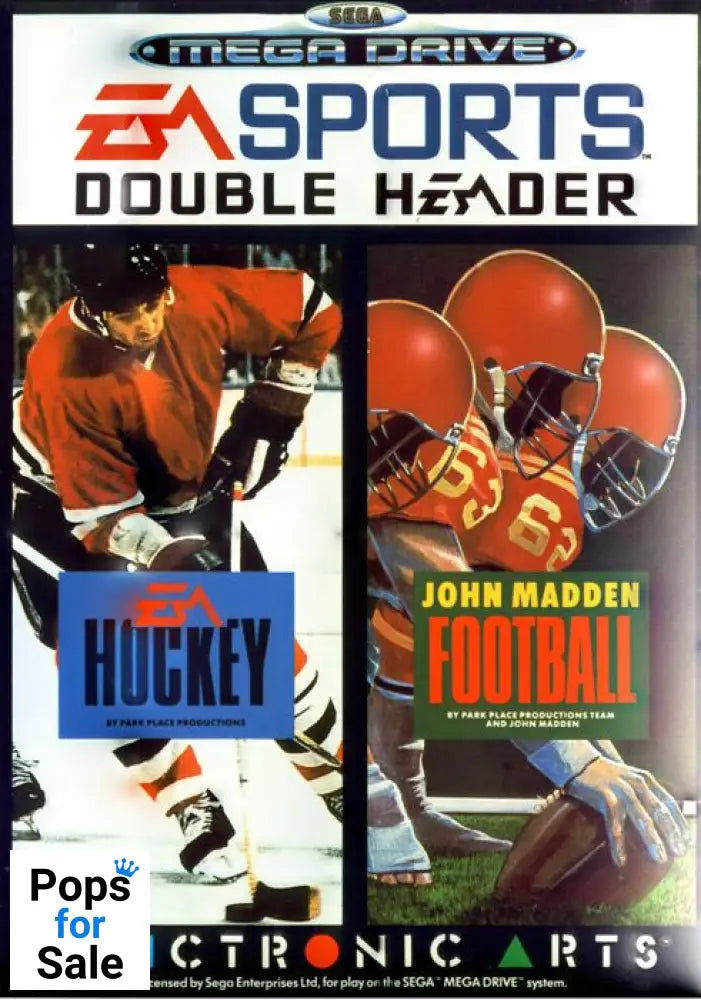 EA Sports Double Header for Sega Mega Drive (MD)