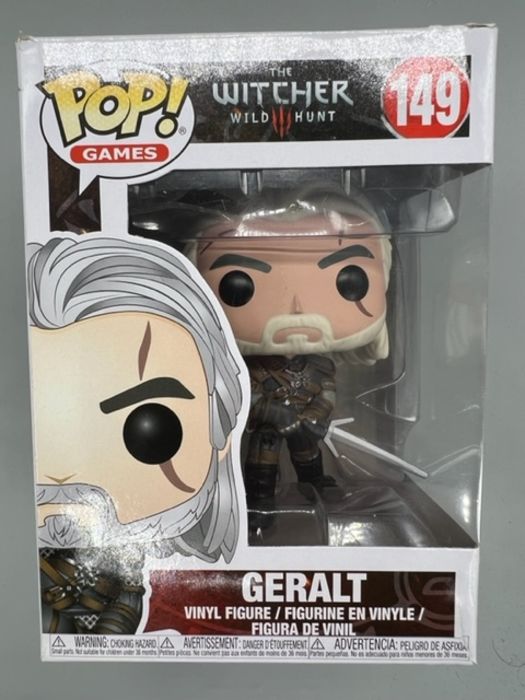 149 Geralt - The Witcher III - Funko POP - Box Damaged