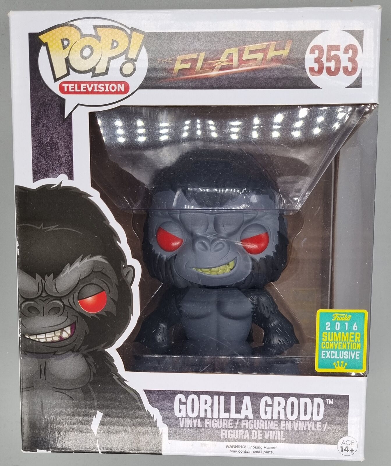 #353 Gorilla Grodd - 6 Inch - The Flash - 2016 Con Funko POP
