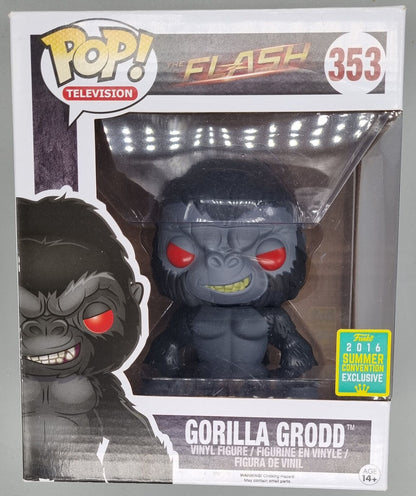#353 Gorilla Grodd - 6 Inch - The Flash - 2016 Con Funko POP