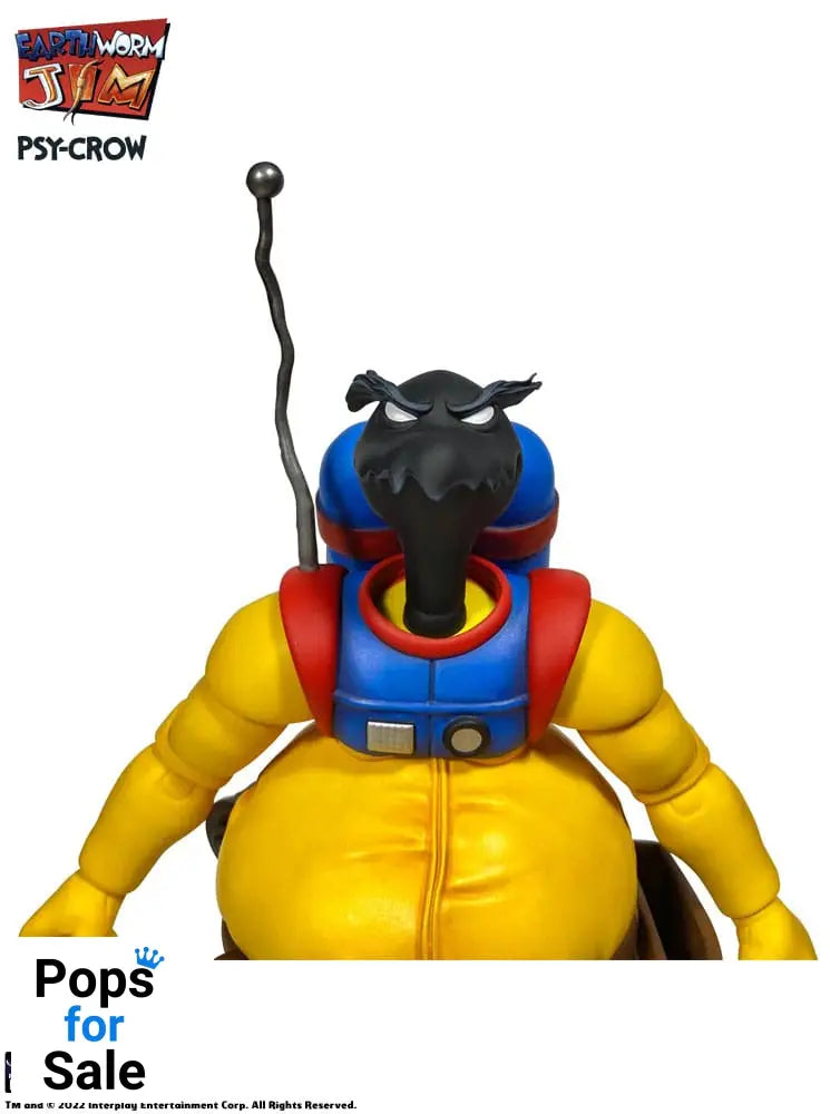 Earthworm Jim Action Figure Wave 1: Psy-Crow 15 cm Action figures