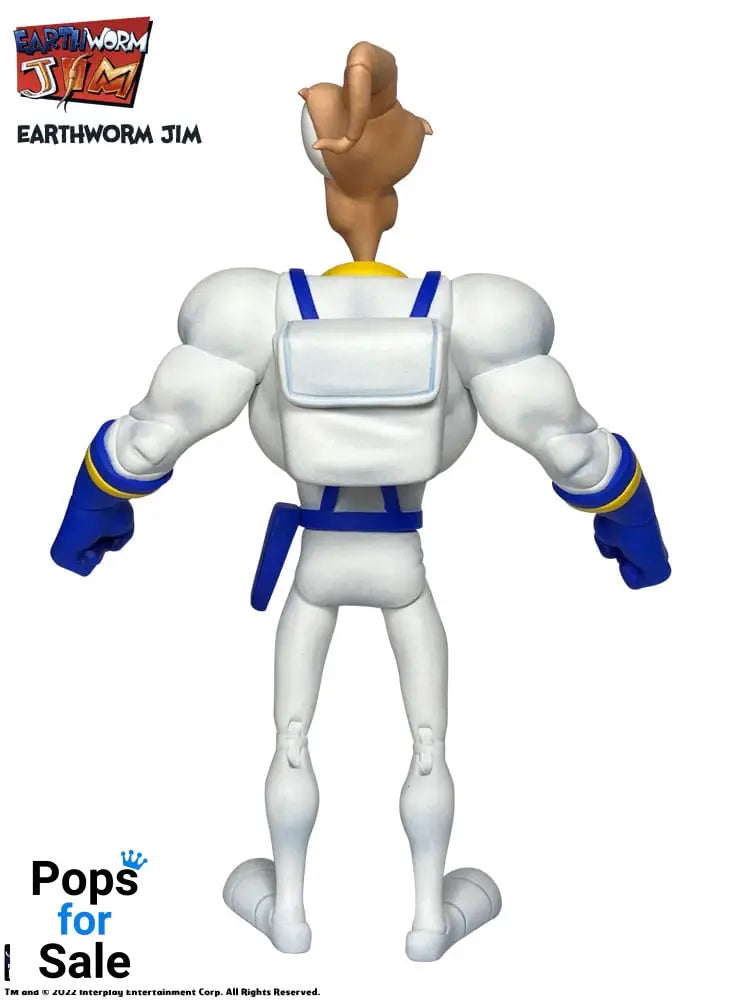 Earthworm Jim Action Figure Wave 1: Earthworm Jim & Snot 15 cm