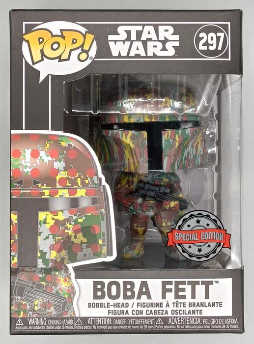 297 Boba Fett (Futura) - Star Wars - Funko POP - Box Damaged