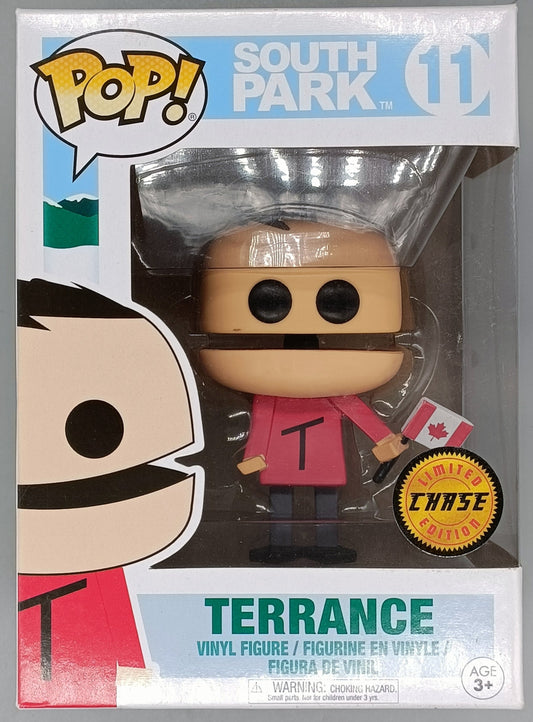 11 Terrance (Canada Flag)  Chase Edition - South Park - Box Damaged Funko POP