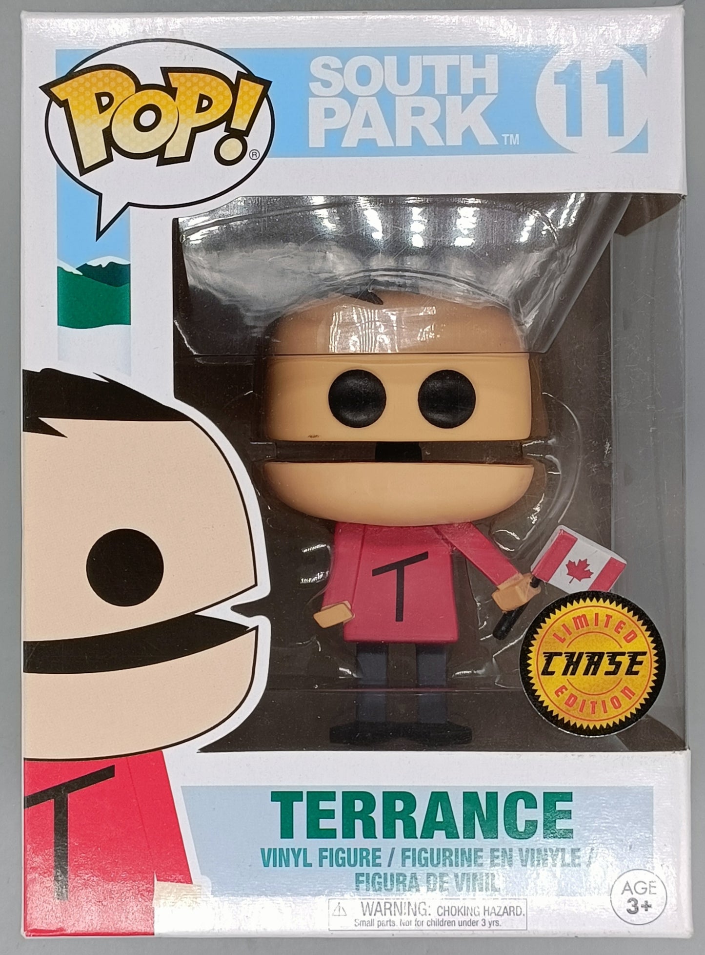 11 Terrance (Canada Flag)  Chase Edition - South Park - Box Damaged Funko POP