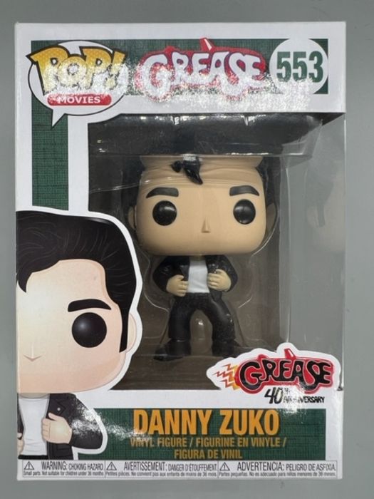 #553 Danny Zuko - Grease 40th Anniversary - Box Damaged Funko POP