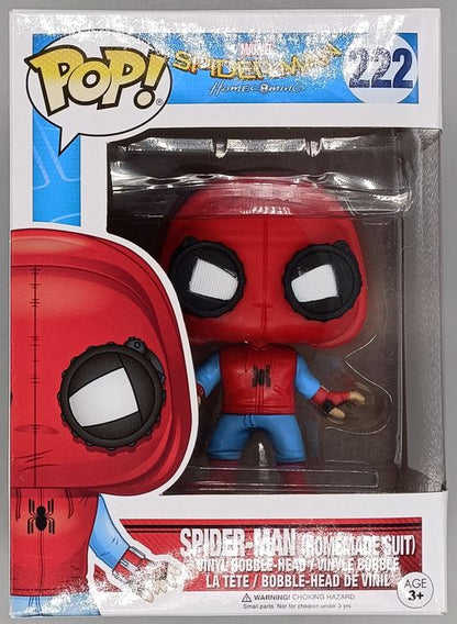 222 Spider-Man (Homemade Suit) Marvel Spiderman Homecoming Funko POP