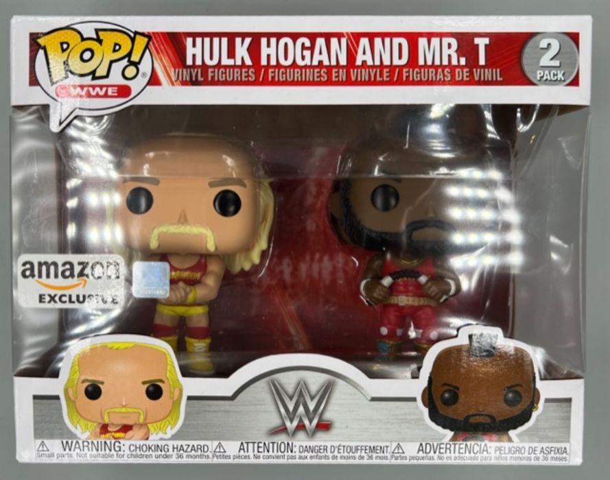 [2 Pack] Hulk Hogan and Mr. T - WWE Funko POP