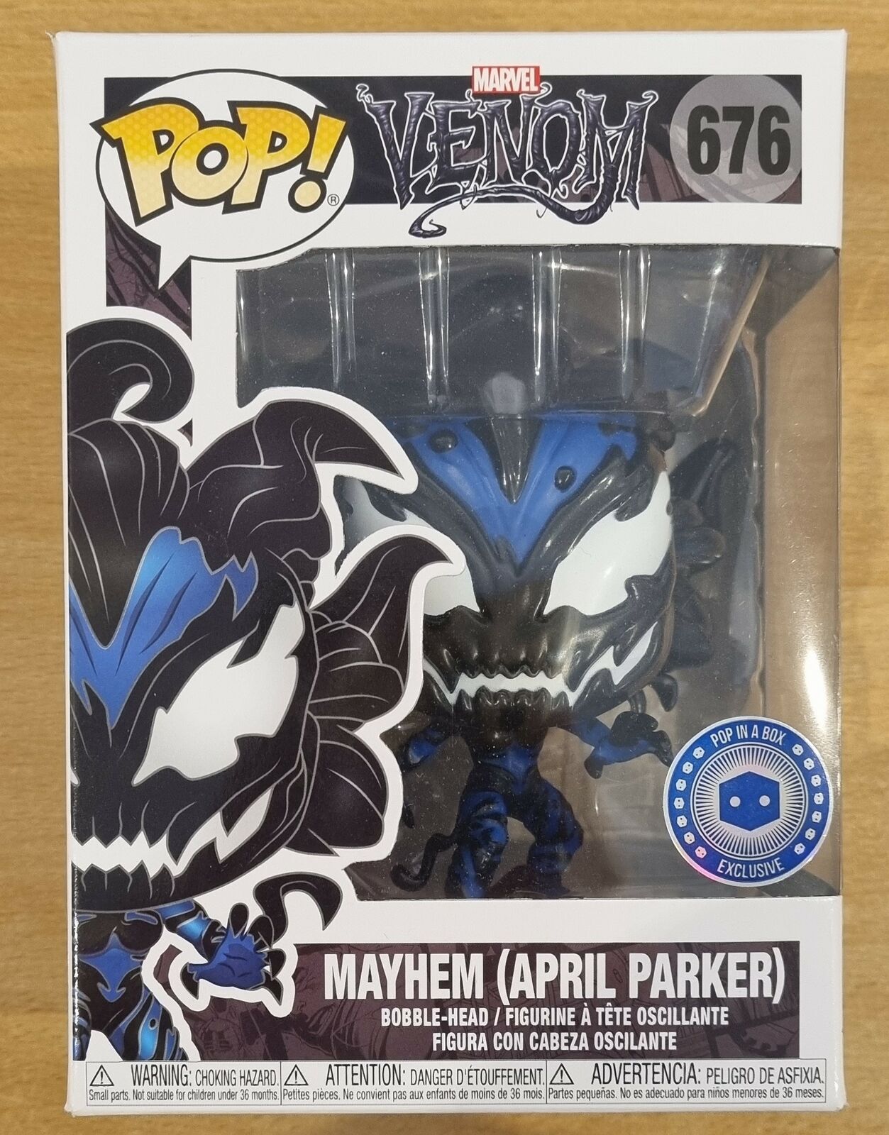 #676 Mayhem (April Parker) Marvel - Venom Funko POP