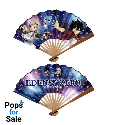 Edens Zero Folding Fan Rebecca Happy & Shiki Gadgets
