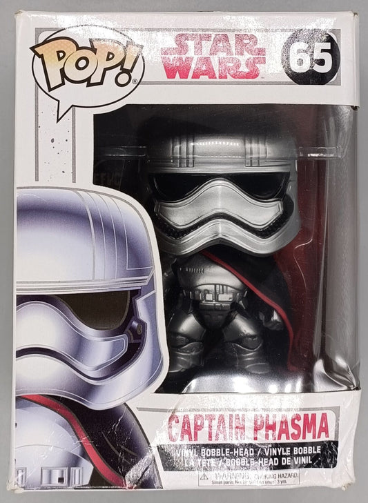 65 Captain Phasma (Last Jedi) - Star Wars - Funko POP - Box Damaged