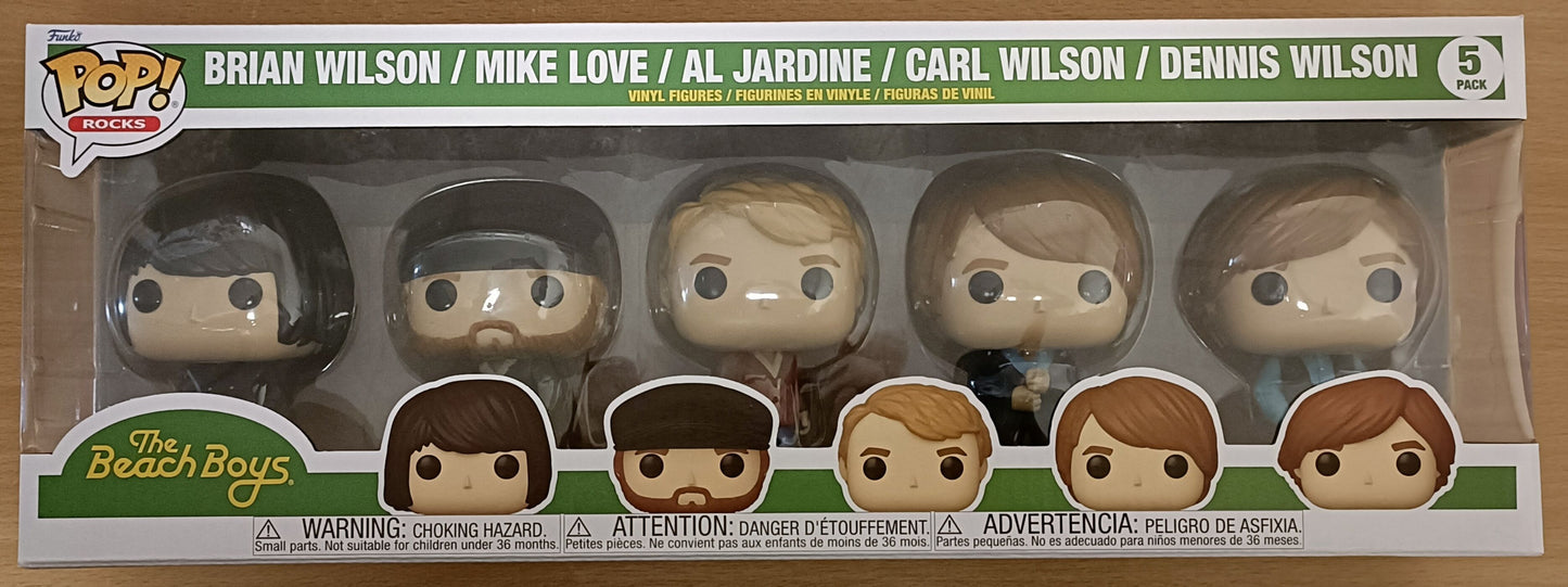 5 Pack The Beach Boys - Rocks Brand New Funko POP