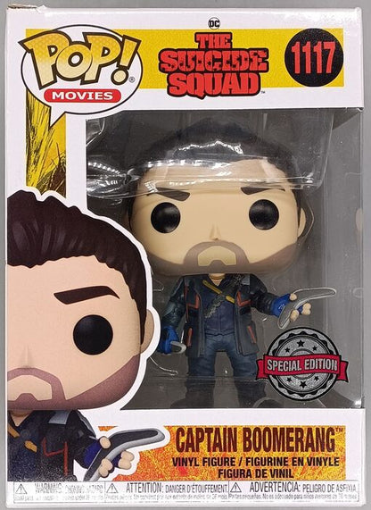 #1117 Captain Boomerang - The Suicide Squad - Box Damaged Funko POP