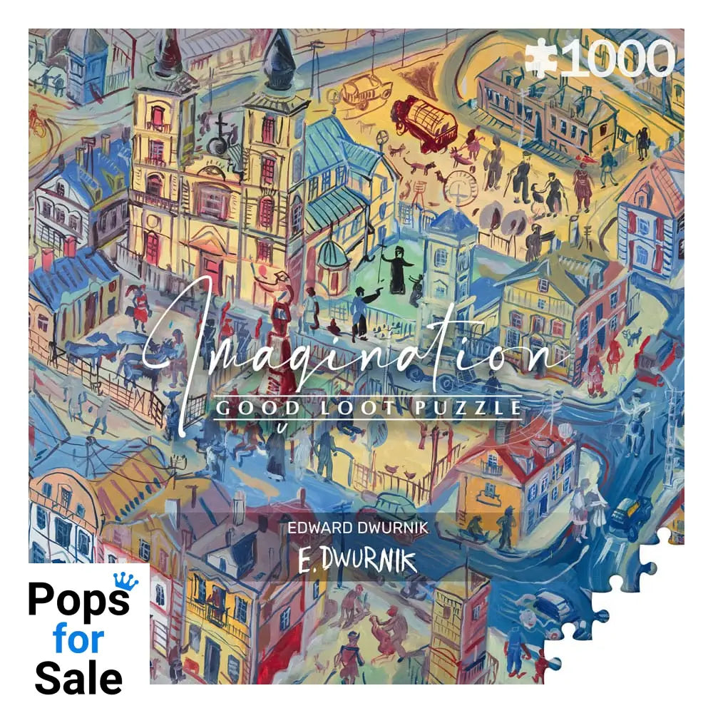 Edward Dwurnik Imagination Puzzle Radzymin (1000 pieces)