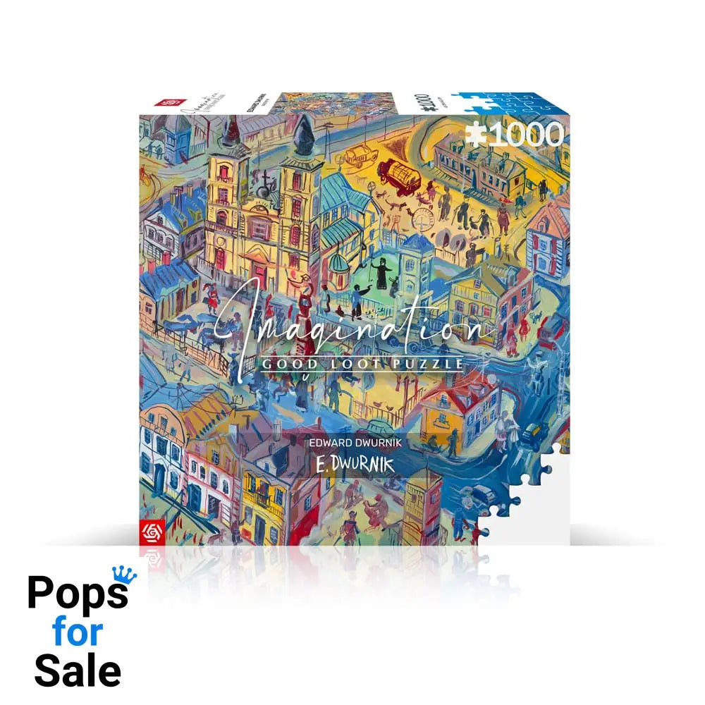 Edward Dwurnik Imagination Puzzle Radzymin (1000 pieces)