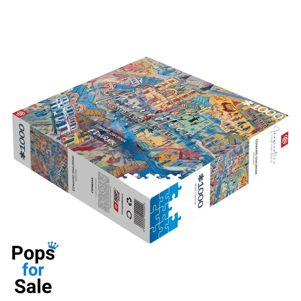 Edward Dwurnik Imagination Puzzle Radzymin (1000 pieces)