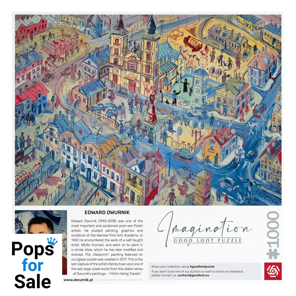 Edward Dwurnik Imagination Puzzle Radzymin (1000 pieces)