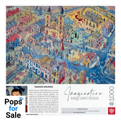 Edward Dwurnik Imagination Puzzle Radzymin (1000 pieces)