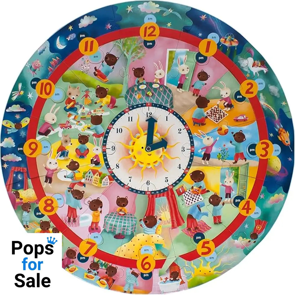 eeBoo-25pc-Around the Clock Giant Merchandise