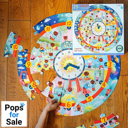 eeBoo-25pc-Around the Clock Giant Merchandise