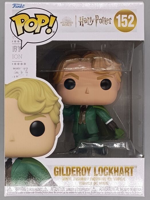 #152 Gilderoy Lockhart (Green) - Harry Potter - Box Damaged Funko POP