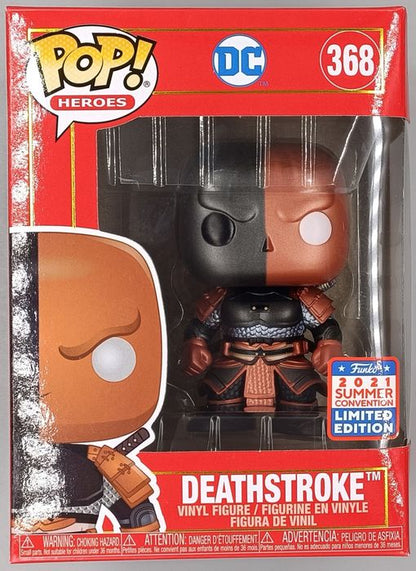 #368 Deathstroke Metallic - DC - 2021 Con China Ltd Ed Funko POP