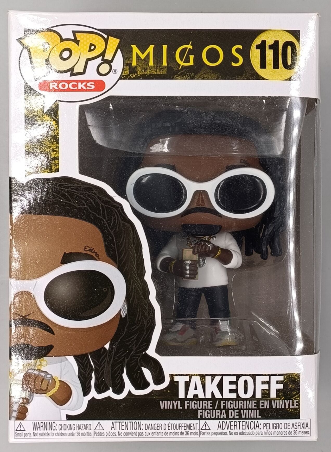 110 Takeoff - Migos - Rocks - Funko POP - Box Damaged
