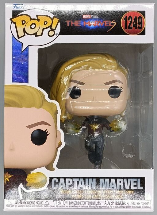 1249 Captain Marvel - The Marvels - New Funko POP