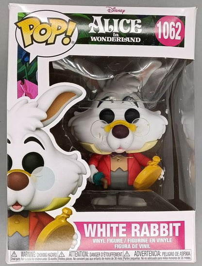 1062 White Rabbit - Disney Alice in Wonderland - Box Damaged Funko POP