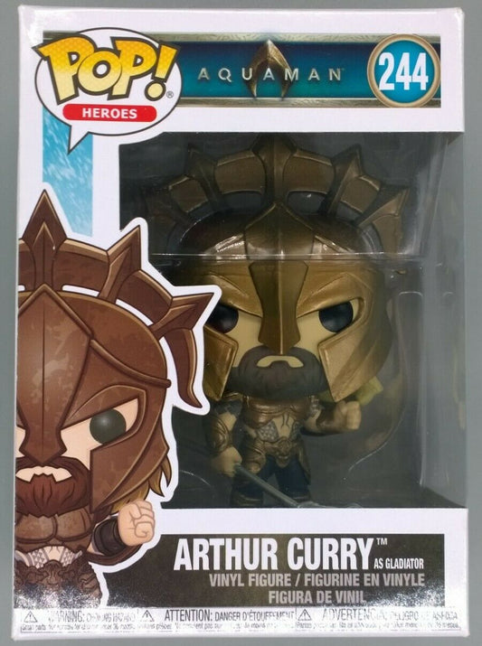 244 Arthur Curry (as Gladiator) - DC Aquaman Funko POP