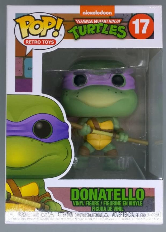 17 Donatello (Retro) Teenage Mutant Ninja Turtles - Funko POP - Box Damaged
