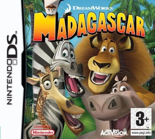 Madagascar for the Nintendo DS/3DS - [No Manual]