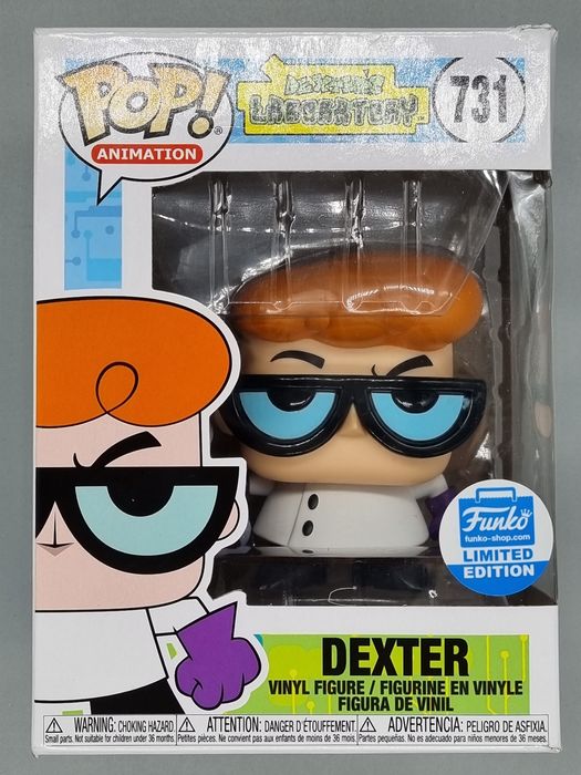 #731 Dexter - Dexter's Laboratory - Box Damaged Funko POP