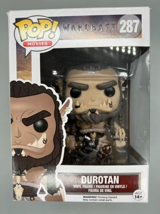 287 Durotan - Warcraft - Funko POP - Box Damaged