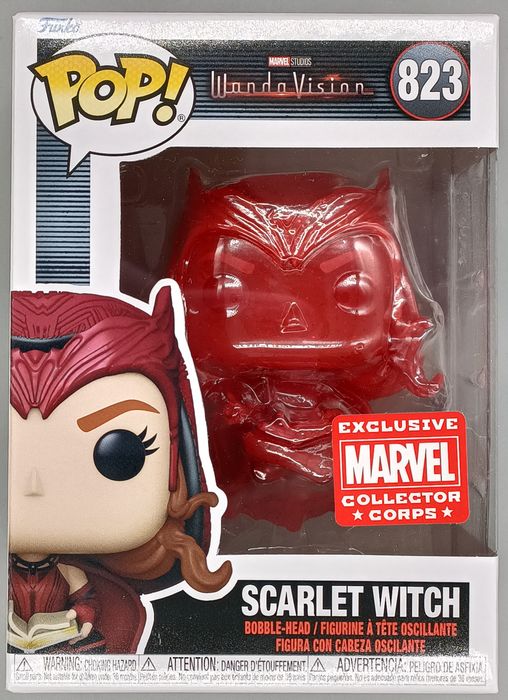 #823 Scarlet Witch (Red) - Marvel Wandavision MCC Funko POP