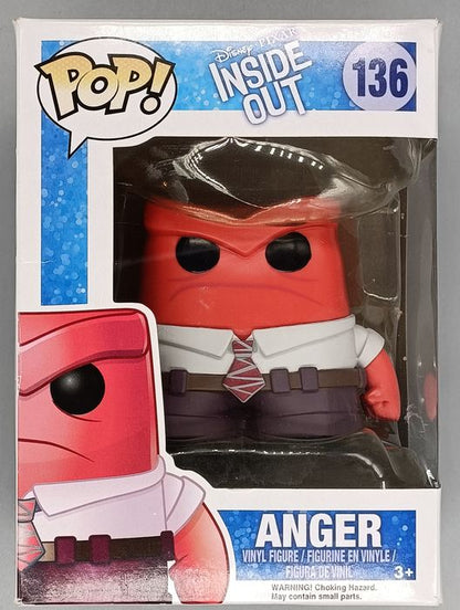 #136 Anger - Disney Inside Out - Box Damaged Funko POP