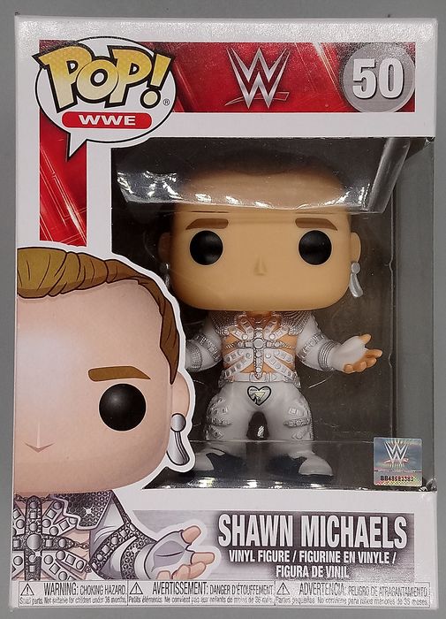 #50 Shawn Michaels (WrestleMania XII) - WWE - Box Damaged Funko POP