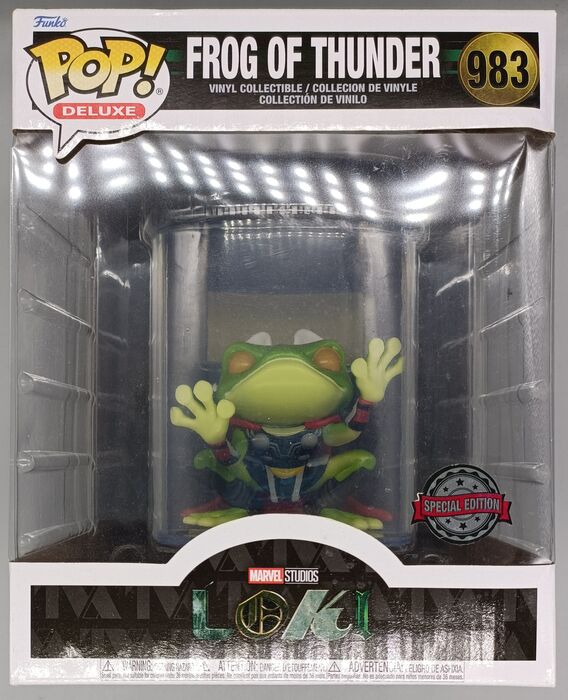 #983 Frog of Thunder - Deluxe - Marvel Loki - Box Damaged Funko POP