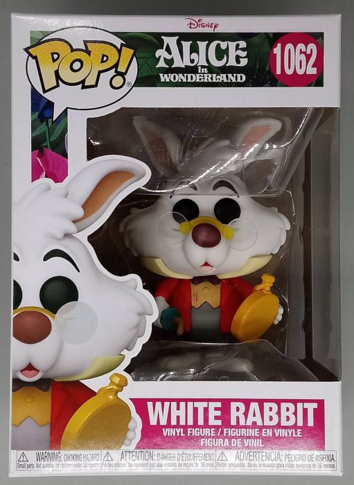 1062 White Rabbit - Disney Alice in Wonderland Funko POP