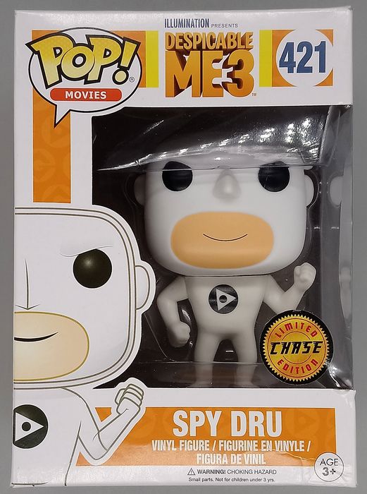 #421 Spy Dru - Chase Edition - Despicable Me 3 - Box Damaged Funko POP