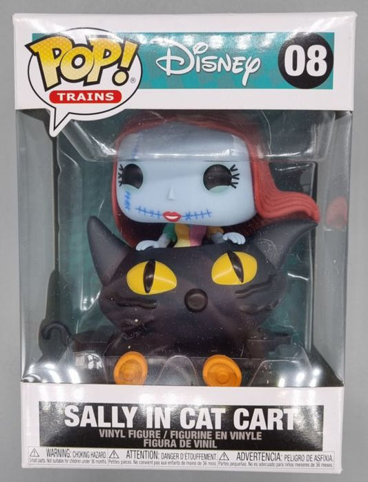#08 Sally in Cat Cart - Trains Disney TNBC Funko POP