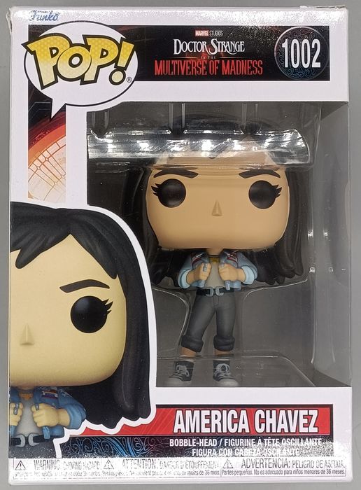 1002 America Chavez Marvel Doctor Strange 2 - Damaged Box Funko POP
