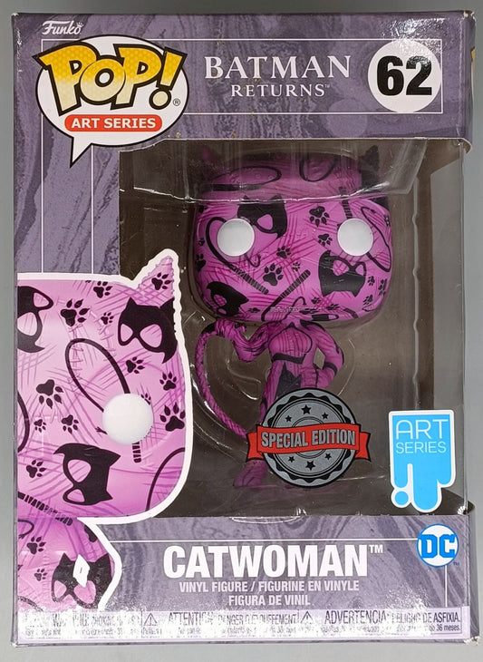 62 Catwoman - DC Batman Art Series - Funko POP - Box Damaged
