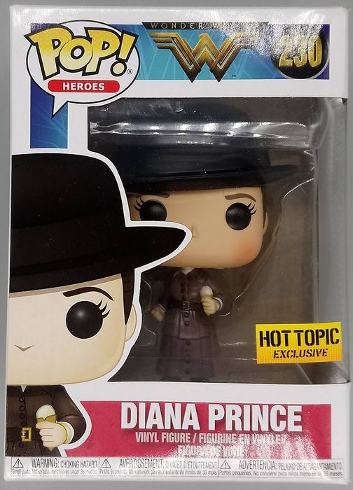 230 Diana Prince (Ice Cream) DC Wonder Woman Box Damaged Funko POP