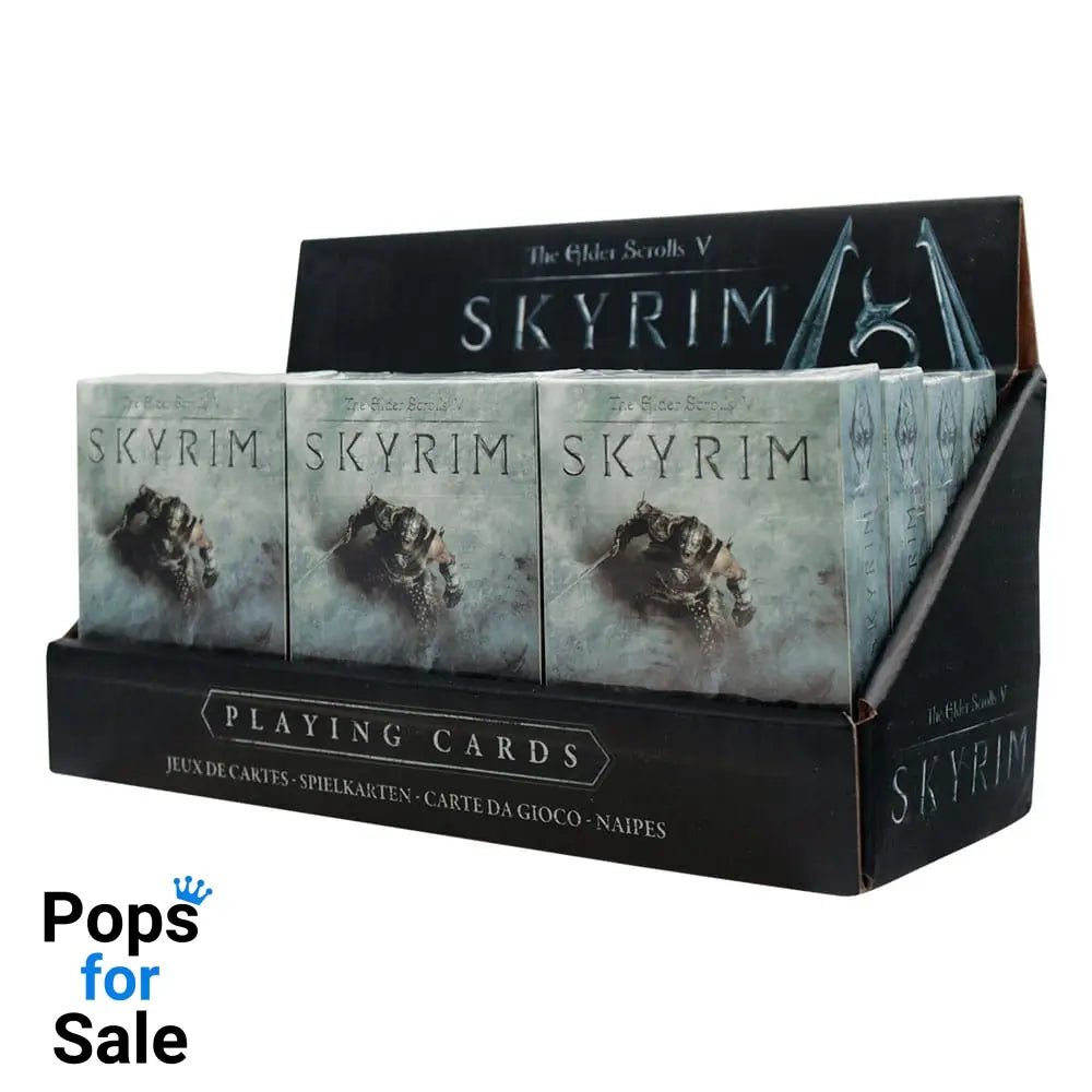 Elder Scrolls Skyrim Playing Cards Display (12)