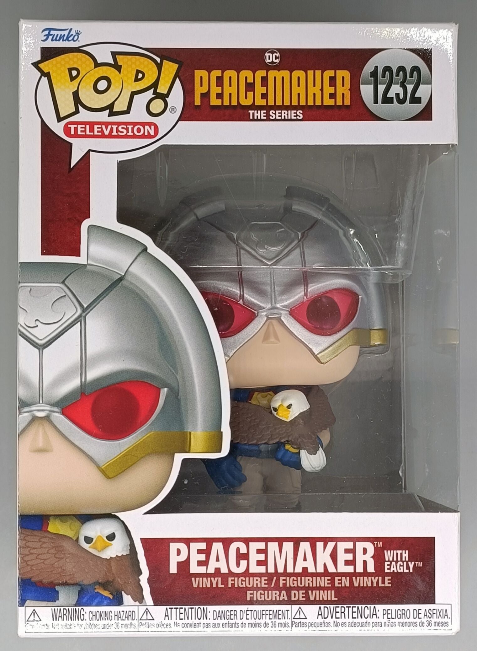 1232 Peacemaker (with Eagly) - Peacemaker Funko POP