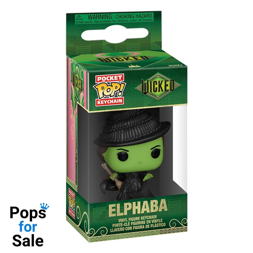 Elphaba - Funko Keychain - Wicked - Brand New