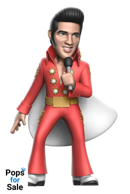 Elvis Presley Minix Figure Elvis Red Suit 12 cm Mini-figures