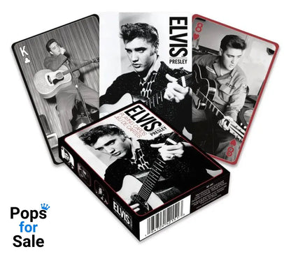 Elvis Presley Playing Cards Black & White